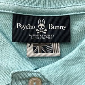 Light blue short sleeve Psycho Bunny Polo